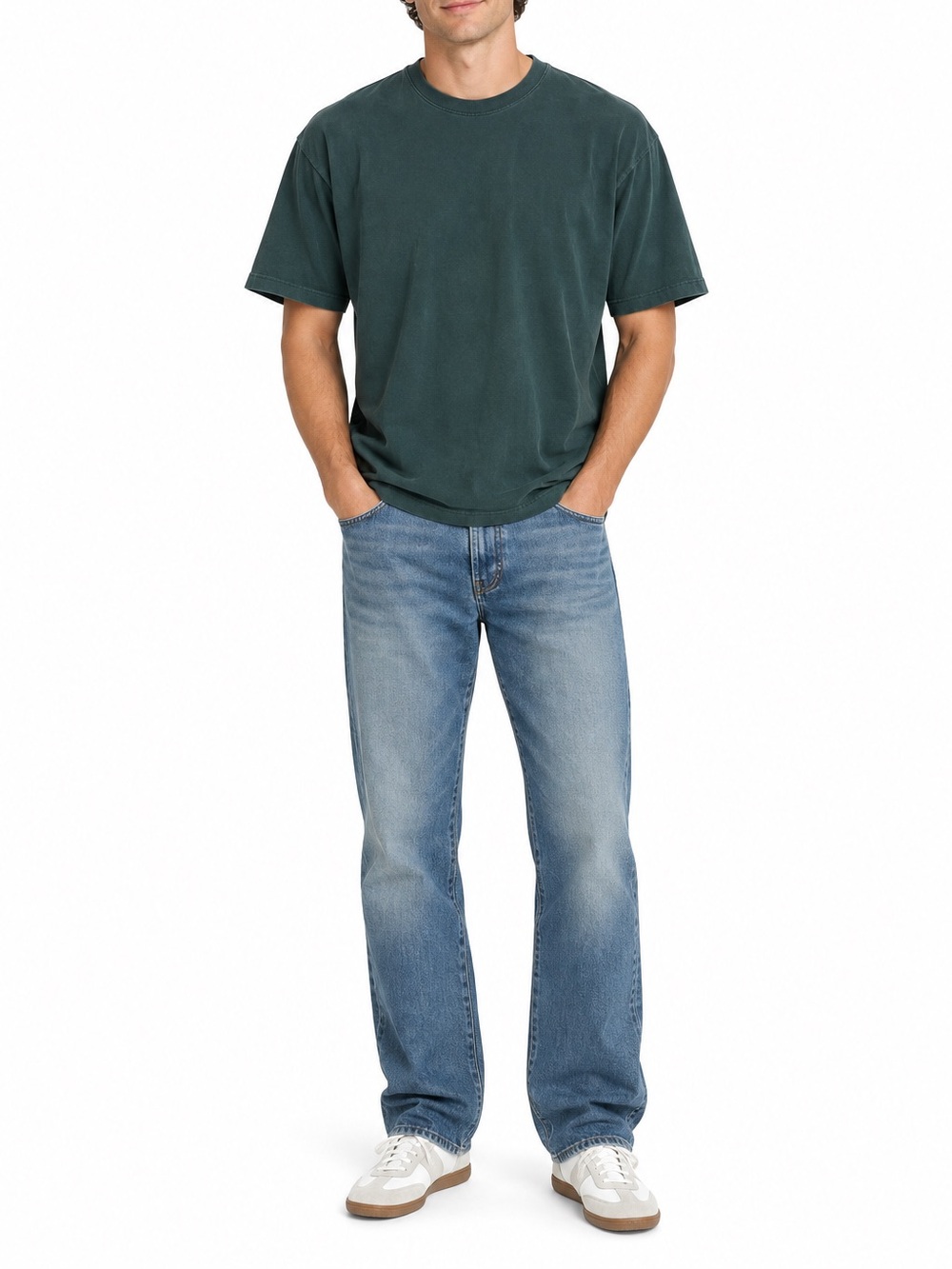 Skims Men's Size Large Dark Grey Casual T-Shirt